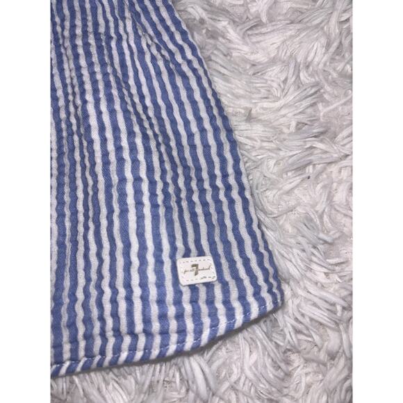 Seven for all Mankind girls sz. 12 mo. 2 pc striped outfit. Adorable - Picture 4 of 7
